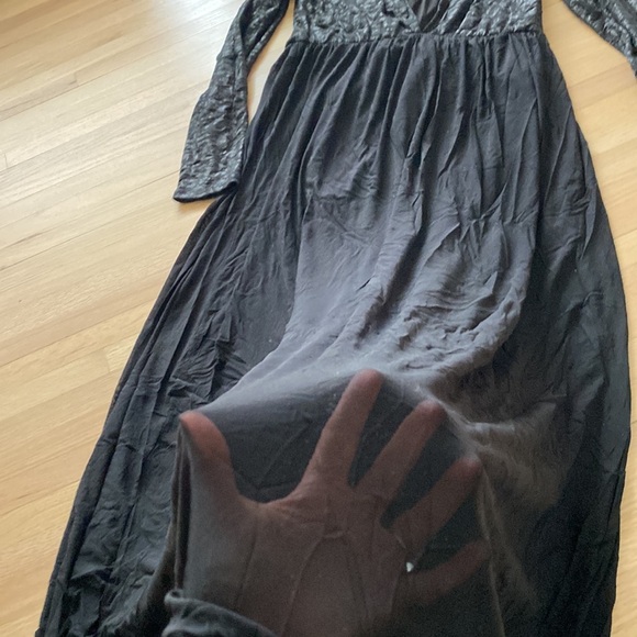 Sexy Long Mesh Maxi Dress with built-in bodysuit - Picture 4 of 5